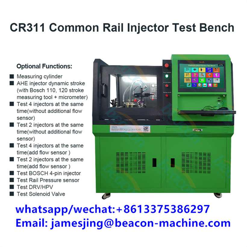 Оборудование для ремонта автомобилей CR311 Common Rail дизельный топливный инжектор пьезоэлектрическое испытательное оборудование