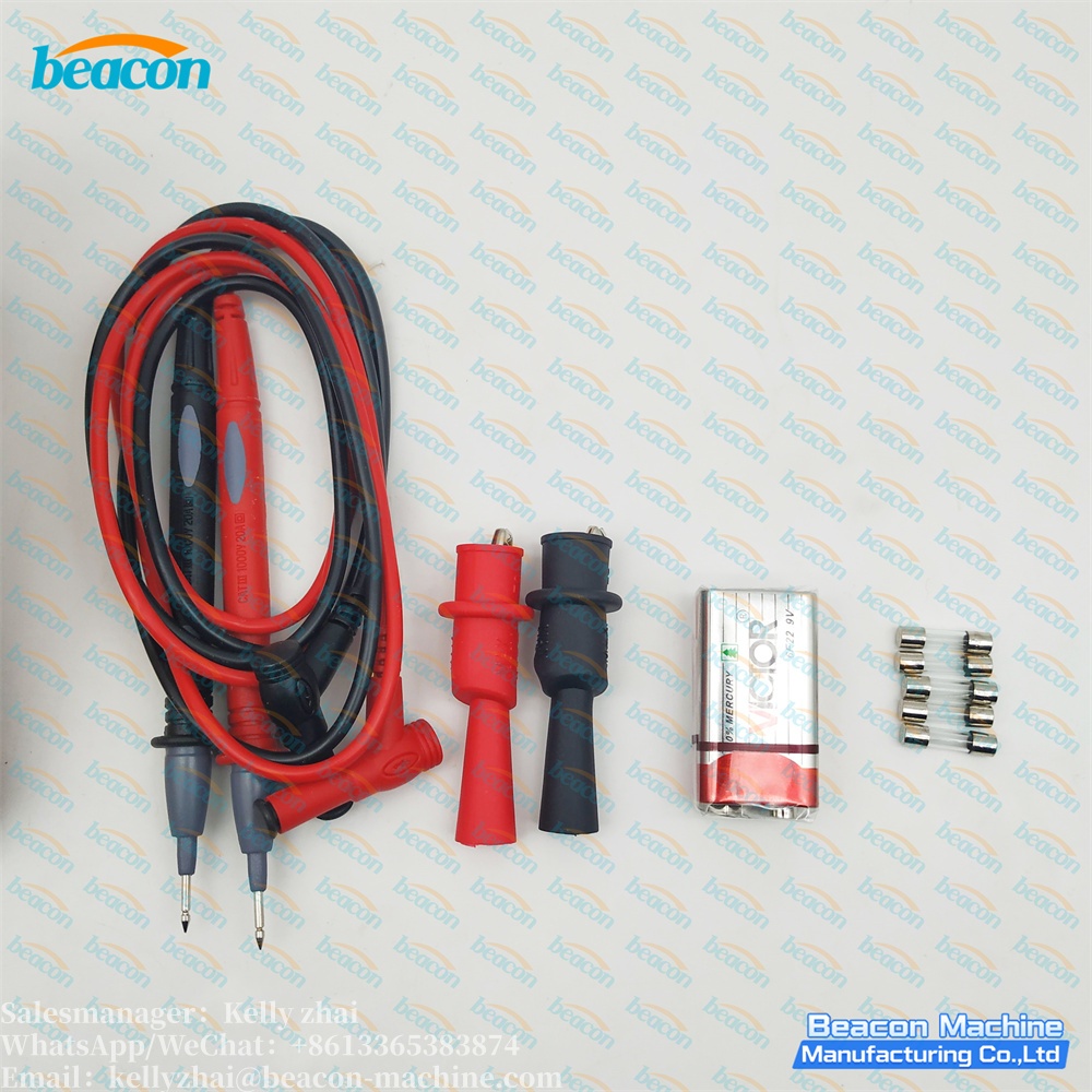 Ручной высокоточный мультиметр с ручным управлением, защитой от перегорания конденсаторов и цифровым дисплеем