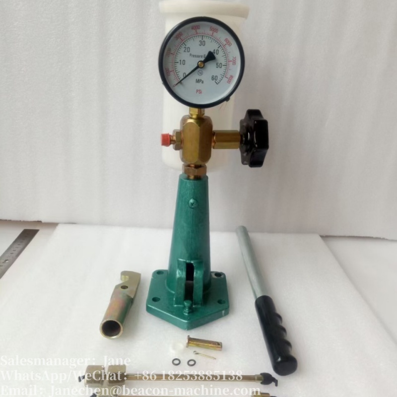 S80H S60H PS400A Калибратор форсунок дизельного двигателя Тестер топливных форсунок Ручной дизельный бустерный насос Работа с тестером Common Rail