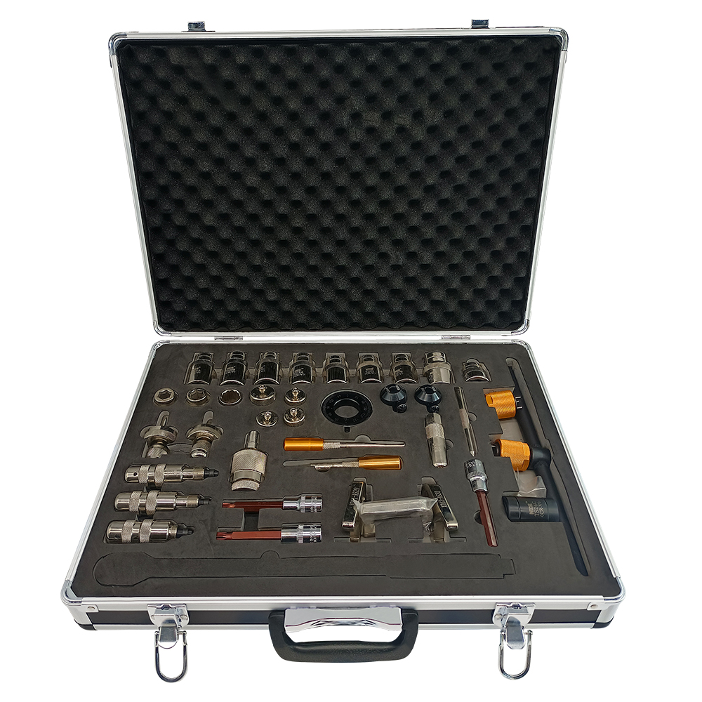 Инструмент для демонтажа форсунок Common Rail G15-1 (38 шт.) для ремонта и снятия всех видов форсунок Bosh Denso