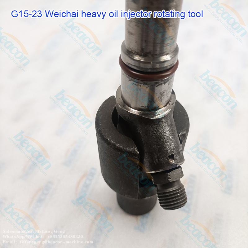 Встряхиватель для разборки топливных форсунок G15-23 Weichai, вращающийся инструмент для электрических топливных форсунок Common Rail