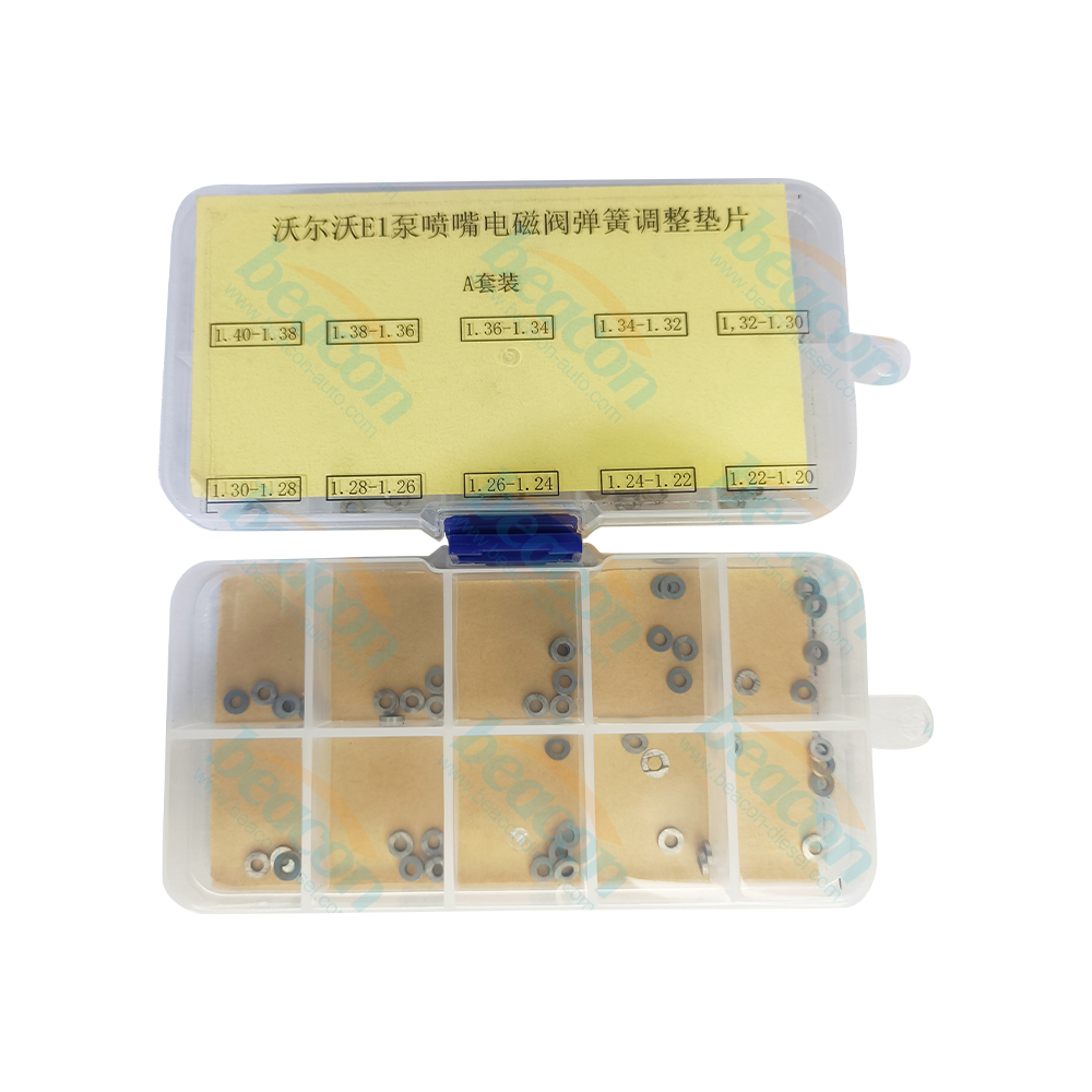 Регулировочная прокладка пружины соленоида форсунки насоса, регулировочные проставки для форсунок Volvo